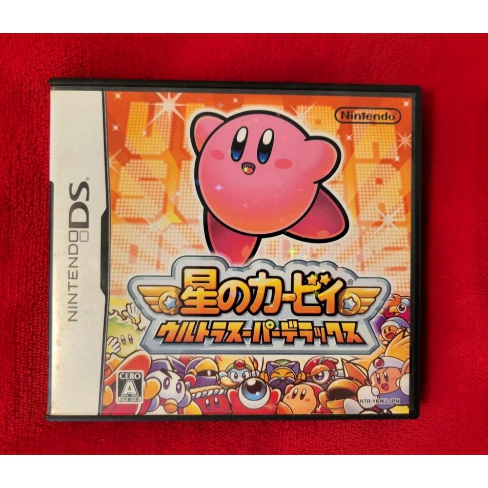 Nintendo DS Kirby Super Star Ultra Japanese Games NDS Hoshi no Kirby SNES